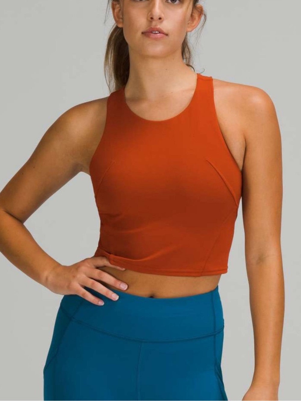 LULULEMON Invigorate High-Neck Longline Bra Size 10